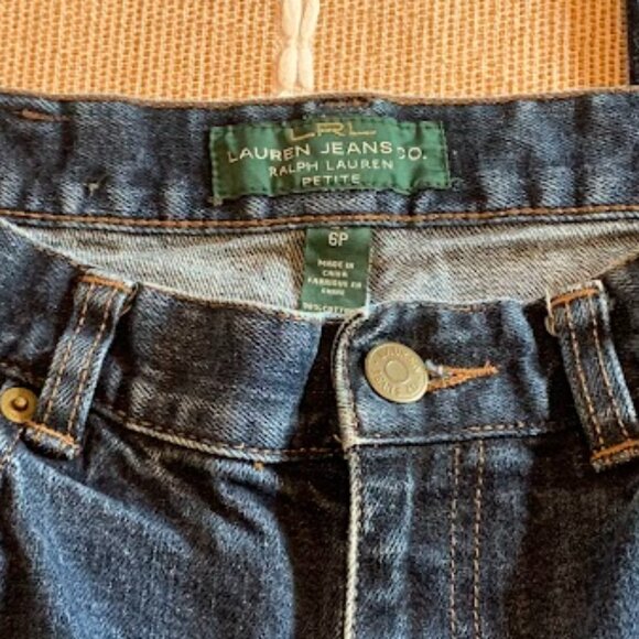 Lauren Ralph Lauren Women's Boot Cut Jeans - Dark Blue - Picture 4 of 8